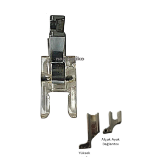 Dikiş Ayağı- ( Yüksek saplı şeffaf aplike ayak)