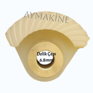 Dişli-Plastik zaman yarım ay dişli